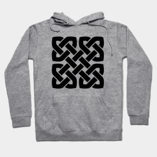 Celtic Interwoven Endless Knot Geometric Pattern 8 Hoodie